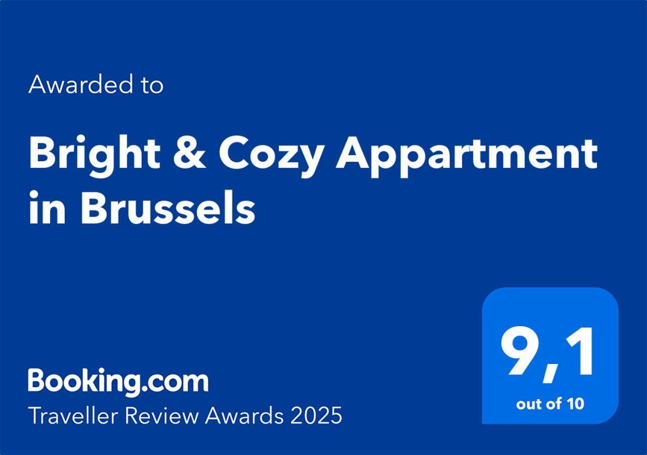 Bright & Cozy Appartment In 브뤼셀 외부 사진